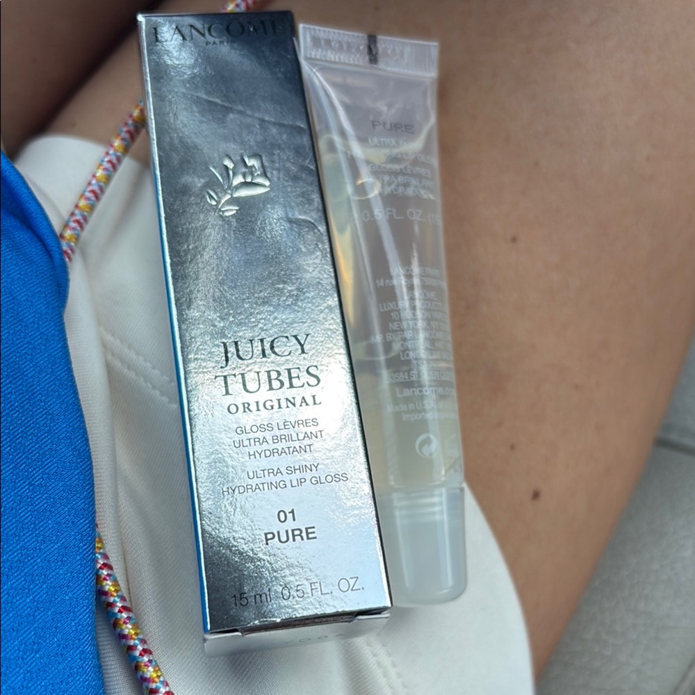 Lancome Juicy Tubes Lip Gloss - Pure Silver